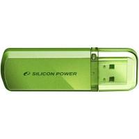 USB флеш накопичувач Silicon Power 16Gb Helios 101 green Фото