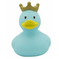Игрушка для ванной Funny Ducks Утка в короне голубая Фото