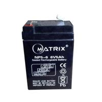 Батарея до ДБЖ Matrix 6V 5AH Фото