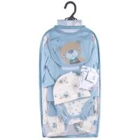 Набір дитячого одягу Luvena Fortuna для хлопчиків подарунковий 7 предметів Фото