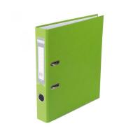 Папка - регистратор Buromax А4, 50мм, JOBMAX PP, light green, built-up Фото