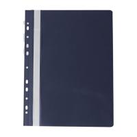Папка-скоросшиватель Buromax А4, perforated, PVC, black/ PROFESSIONAL Фото