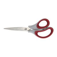 Ножиці Axent Duoton Soft, 16,5см, gray-red Фото