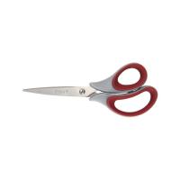 Ножницы Axent Duoton Soft, 16,5см, gray-red Фото