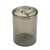 Підставка для ручок Delta by Axent Stationery glass-stand, 4 compartments, charcoal-g Фото