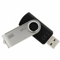 USB флеш накопичувач Goodram 64GB Twister Black USB 2.0 Фото