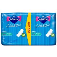 Гігієнічні прокладки Libresse Classic Ultra Clip Super Duo Soft 18 шт Фото