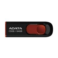 USB флеш накопитель ADATA 64GB C008 Black+Red USB 2.0 Фото