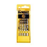 Набір свердл DeWALT EXTREME по кирпичу, 5шт, d=4,5,6,8,10м Фото
