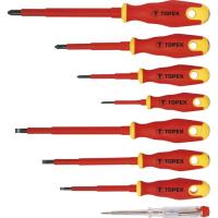 Набор отверток Topex 1000В, 8 шт. Фото