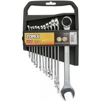 Набор инструментов Topex ключей комбинированных 6-22 мм, 12 шт. Фото
