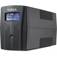 Пристрій безперебійного живлення Vinga LCD 1200VA plastic case with USB Фото