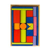 Конструктор Nic деревянный Прованс маленький 27 эл. Фото