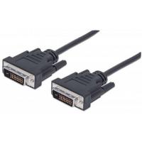 Кабель мультимедийный REAL-EL DVI M to DVI M 1.8m 24+1pin black Фото