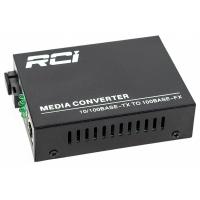 Медиаконвертер RCI 100M, 20km, SC, RJ45, Tx 1550nm, standart size met Фото