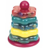 Розвиваюча іграшка Battat Цветная пирамидка Фото