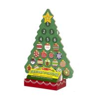 Игровой набор Melissa&Doug Новогодний деревянный магнитный календарь Фото