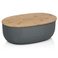 Хлебница Kela Namur Dark Gray 37,5х23х14 см Фото