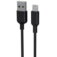 Дата кабель T-Phox USB 2.0 AM to Lightning 1.0m Fast T-L829 Black Фото