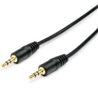 Кабель мультимедийный Atcom 3.5mm M to 3.5mm M 0.8m Фото