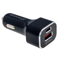 Зарядное устройство Grand-X CH-29 PD 3.0, Quick Charge QС3.0, 1 TypeC, 1 USB Фото