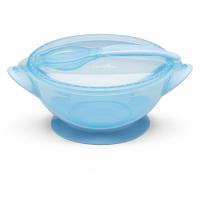 Набір дитячого посуду Nuvita COOL 6м+ Синий дорожный Фото