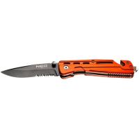 Нож Neo Tools складаний з фiксатором, з лезом для розрiзання рем Фото