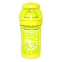 Бутылочка для кормления Twistshake антиколиковая 180 мл, желтая Фото