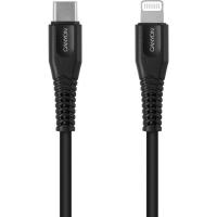 Дата кабель Canyon USB-C to Lightning 1.2m MFI Black Фото
