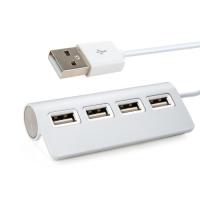 Концентратор Vinga USB 2.0 to 4*USB2.0 metal Фото