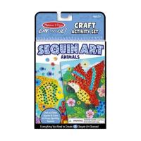 Набор для творчества Melissa&Doug Мерцающая мозаика Животные Фото