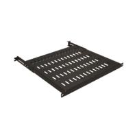 Полка 19" Mirsan 1U глуб. 525мм, регулируемая 525-710, RAL 9005 Фото
