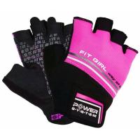 Рукавички для фітнесу Power System Fit Girl Evo PS-2920 M Pink Фото