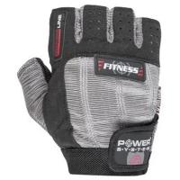 Перчатки для фитнеса Power System Fitness PS-2300 L Grey/Black Фото