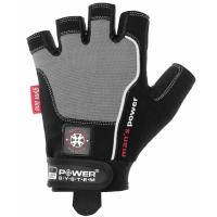 Перчатки для фитнеса Power System Man"s Power PS-2580 S Black/Grey Фото