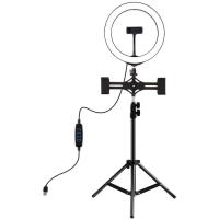 Набор блогера Puluz Ring USB LED lamp 10"+ tripod 1.1m Фото
