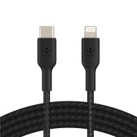 Дата кабель Belkin USB 2.0 AM to Lightning 1.0m BRAIDED black Фото