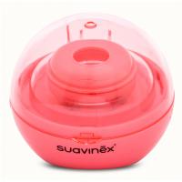 Стерилізатор Suavinex портативный для пустышек розовый Фото