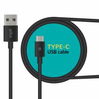Дата кабель Piko USB 2.0 AM to Type-C 2.0m CB-UT12 black Фото