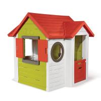 Игровой домик Smoby лесника со ставнями и круглыми окнами Фото