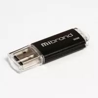 USB флеш накопичувач Mibrand 32GB Cougar Black USB 2.0 Фото
