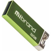 USB флеш накопичувач Mibrand 32GB Сhameleon Light Green USB 2.0 Фото