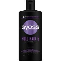 Шампунь Syoss Full Hair 5 з тигровою травою для тонкого волосся Фото