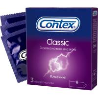 Презервативи Contex Classic латексні з силіконовою змазкою (класичні) Фото