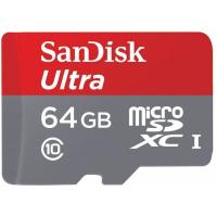 Карта пам'яті SanDisk 64GB microSDHC class 10 UHS-I A1 Ultra Фото