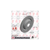 Гальмівний диск ZIMMERMANN 400.3689.20 Фото
