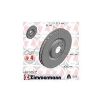 Гальмівний диск ZIMMERMANN 460.1555.20 Фото