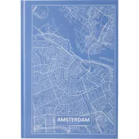 Канцелярська книга Axent Maps Amsterdam А4 в твердій обкладинці 96 аркушів Фото