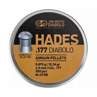 Пульки JSB Diabolo Hades 4,5 мм, 0.670 г, 500 шт/уп Фото
