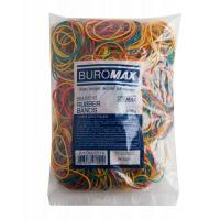 Резинки для денег Buromax JOBMAX assorted colors, 500 г Фото